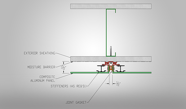 Dry seal system (silicone snapping gasket joint)